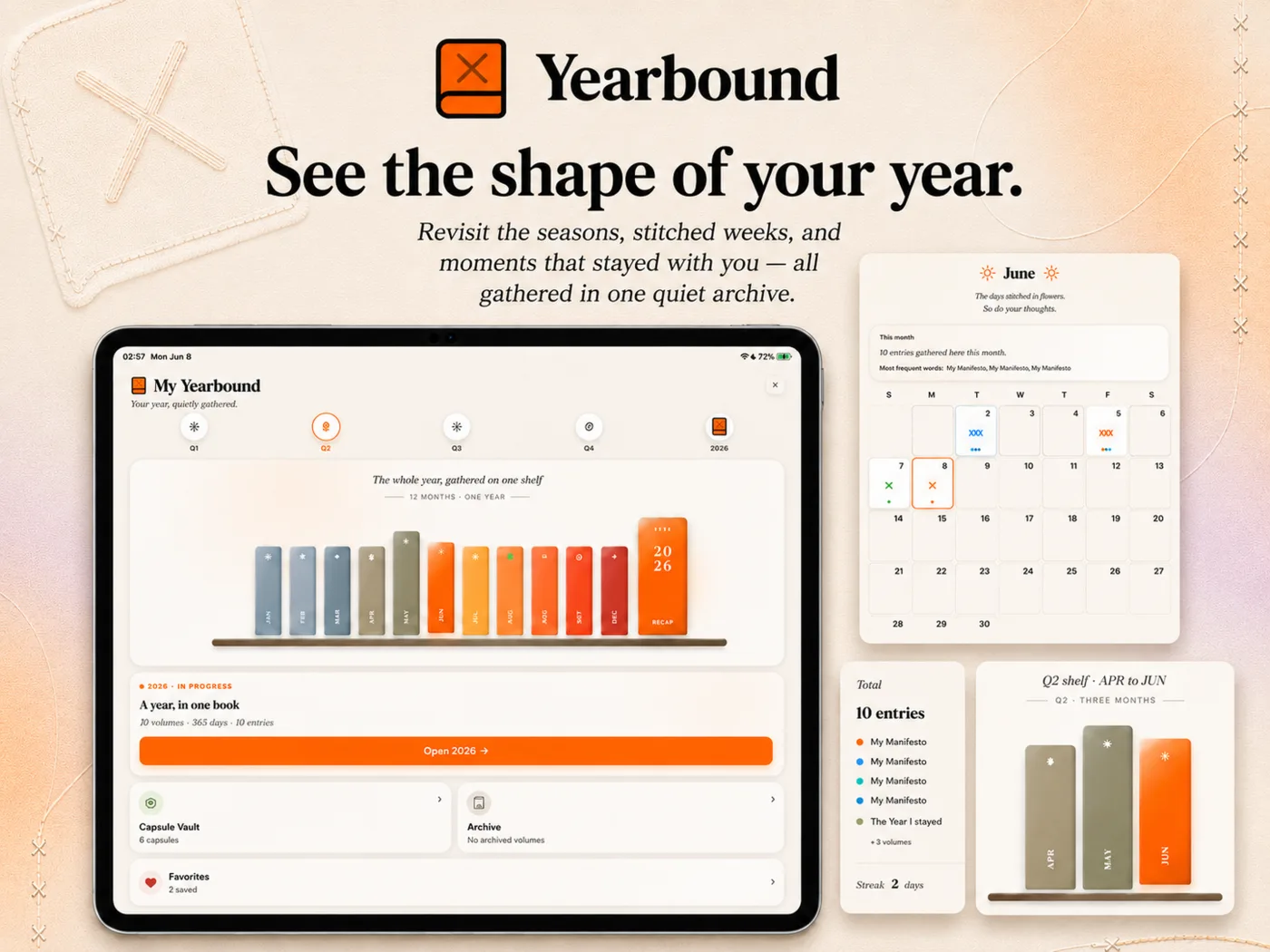 Your Yearbound on iPad