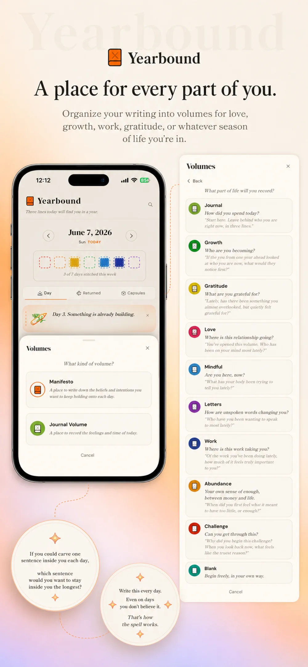 Volumes on iPhone